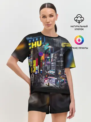 Женская пижама с шортами / POKEMON
