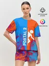 Женская пижама с шортами / PORTAL 2