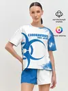 Женская пижама с шортами / Coronavirus 2019 - nCoV