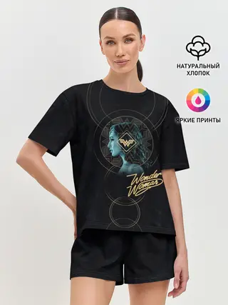 Женская пижама с шортами / Wonder Woman