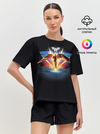 Женская пижама с шортами / Wonder Woman