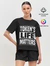 Женская пижама с шортами / TOKENS LIFE MATTERS