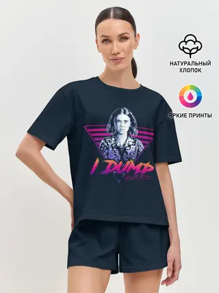 Женская пижама с шортами / Очень Странные Дела