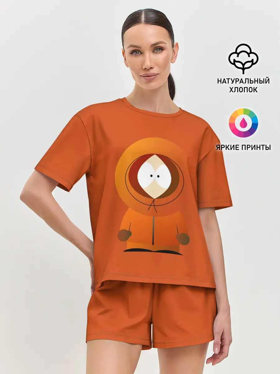Женская пижама с шортами / ЮЖНЫЙ ПАРК