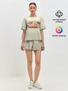 Женская пижама с шортами / С ДНЁМ ПОБЕДЫ!