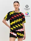 Женская пижама с шортами / 2019-nCoV Коронавирус