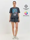 Женская пижама с шортами / 2019-nCoV Коронавирус