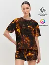 Женская пижама с шортами / FLAME | ПЛАМЯ