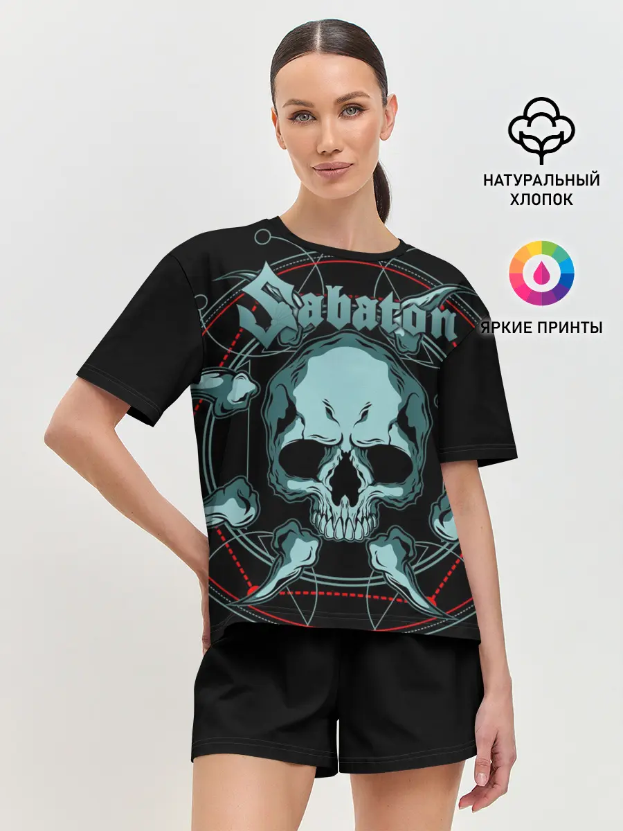 Женская пижама с шортами / SABATON