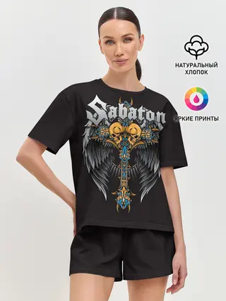 Женская пижама с шортами / SABATON