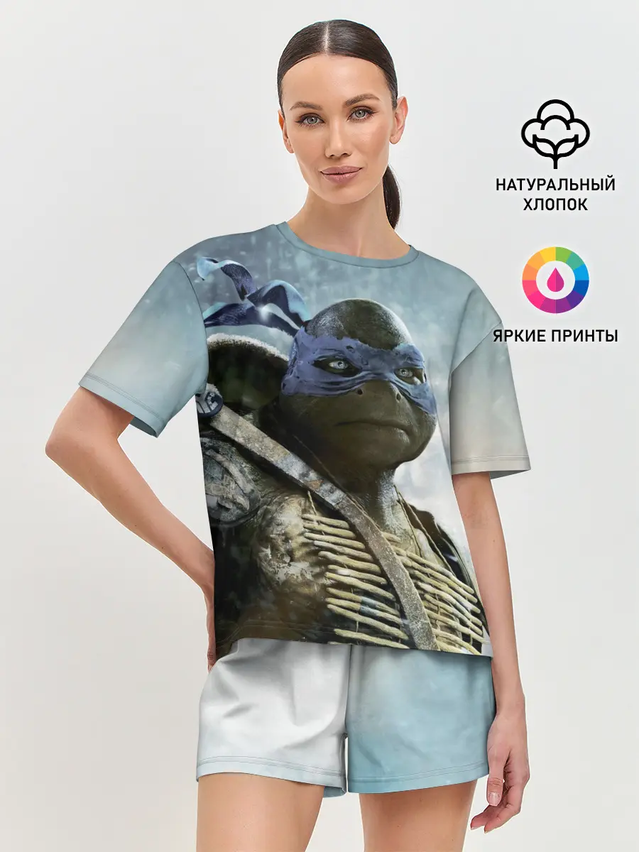 Женская пижама с шортами / Teenage Mutant Ninja Turtles