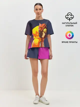 Женская пижама с шортами / ЮЖНЫЙ ПАРК
