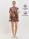 Женская пижама с шортами / ЮЖНЫЙ ПАРК