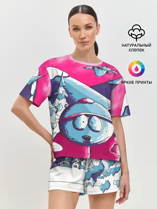 Женская пижама с шортами / CARTMAN