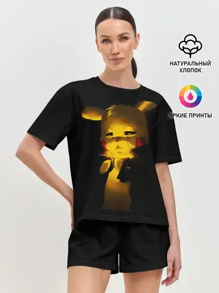 Женская пижама с шортами / Пикачу | Брутал