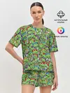 Женская пижама с шортами / Черепашки ниндзя