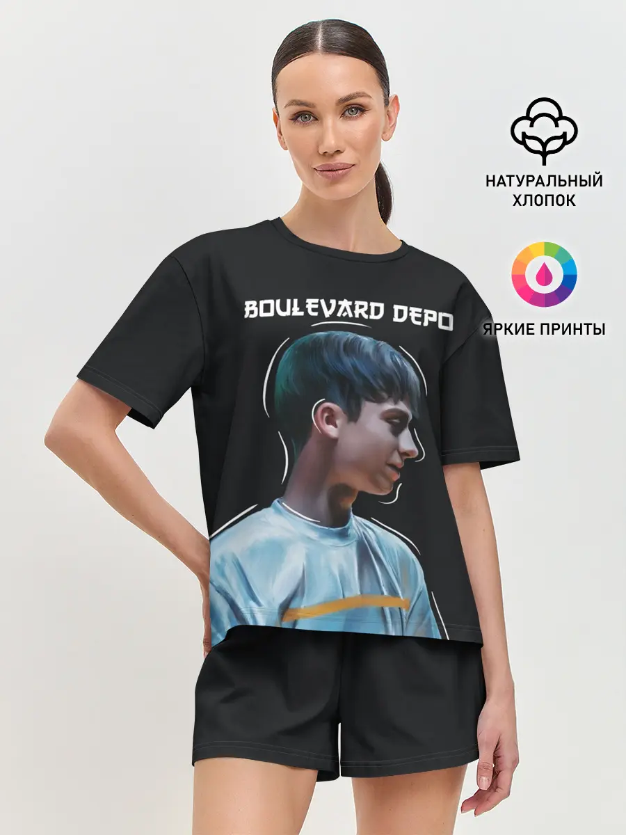 Женская пижама с шортами / Тёма Кулик
