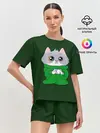 Женская пижама с шортами / На карантине