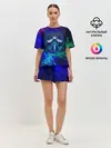 Женская пижама с шортами / COVID-19