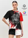 Женская пижама с шортами / QUEEN.