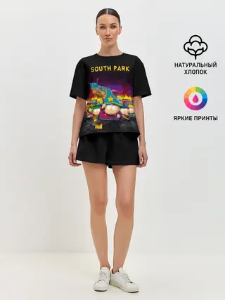 Женская пижама с шортами / Южный Парк