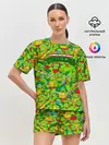Женская пижама с шортами / Черепашки - ниндзя