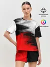 Женская пижама с шортами / ПЕРЬЯ