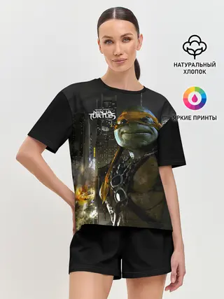 Женская пижама с шортами / Черепашки - ниндзя