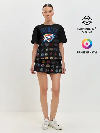 Женская пижама с шортами / Oklahoma City Thunder
