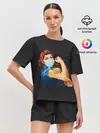 Женская пижама с шортами / We Can Do It!
