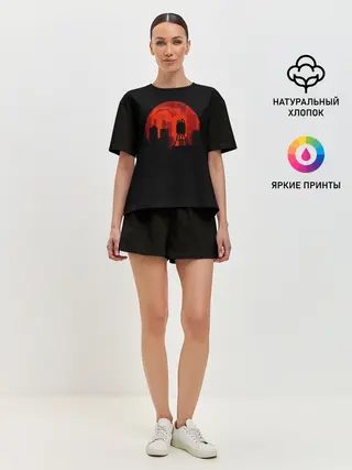 Женская пижама с шортами / ЧЕРЕПАШКИ НИНДЗЯ
