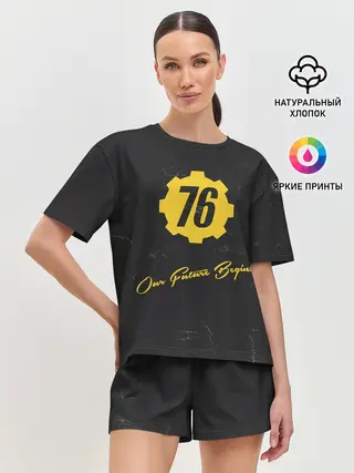 Женская пижама с шортами / FALLOUT_76.