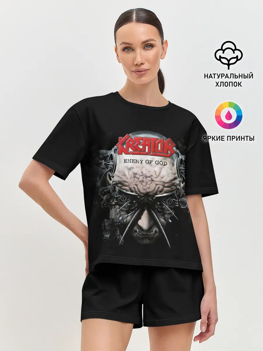 Женская пижама с шортами / Kreator 3