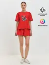 Женская пижама с шортами / КОРОНАВИРУС
