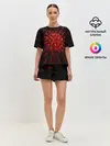 Женская пижама с шортами / Covid-19