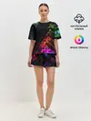 Женская пижама с шортами / MARSMELLO GRADIENT