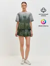 Женская пижама с шортами / Лес мой храм