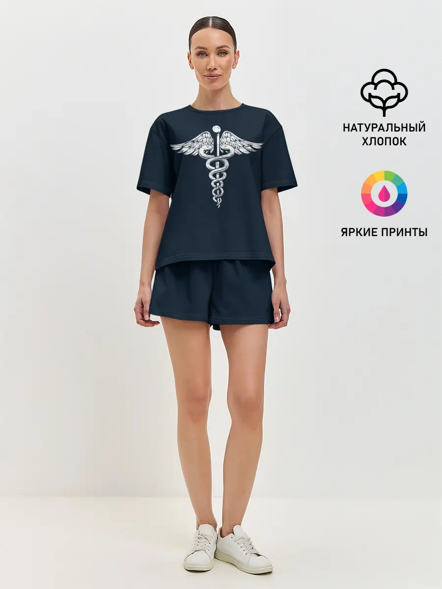 Женская пижама с шортами / Caduceus
