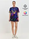 Женская пижама с шортами / ABSTRACT COLOR