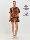 Женская пижама с шортами / КОСМОС