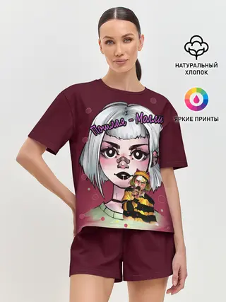 Женская пижама с шортами / Пошлая Молли