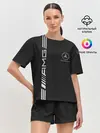 Женская пижама с шортами / Mercedes Carbon