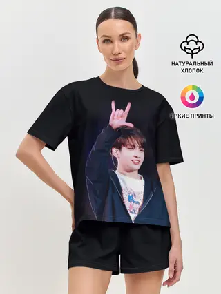 Женская пижама с шортами / BTS