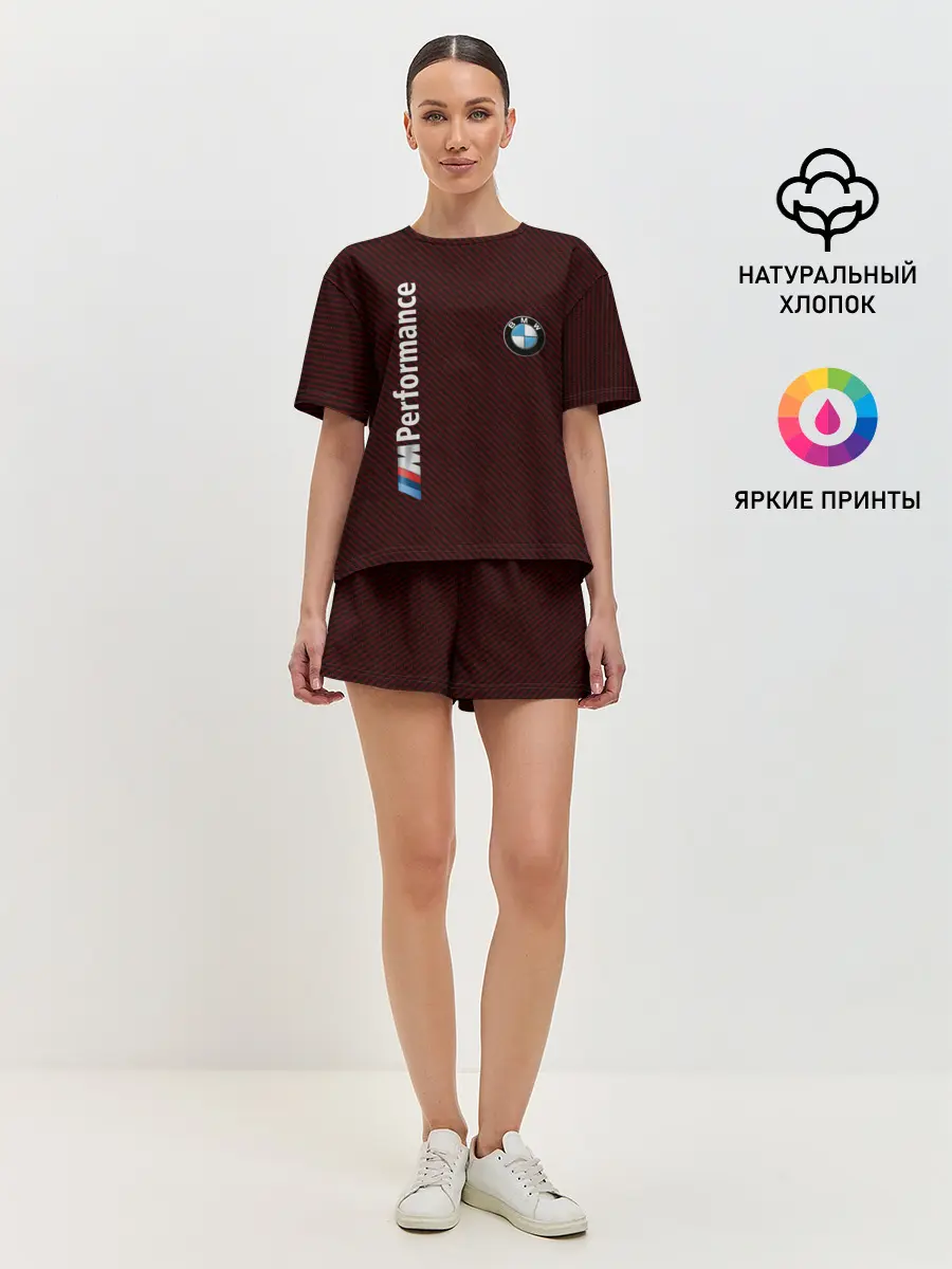 Женская пижама с шортами / BMW CARBON