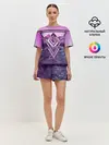 Женская пижама с шортами / ИЗУМРУД