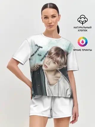 Женская пижама с шортами / BTS