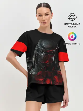 Женская пижама с шортами / PREDATOR
