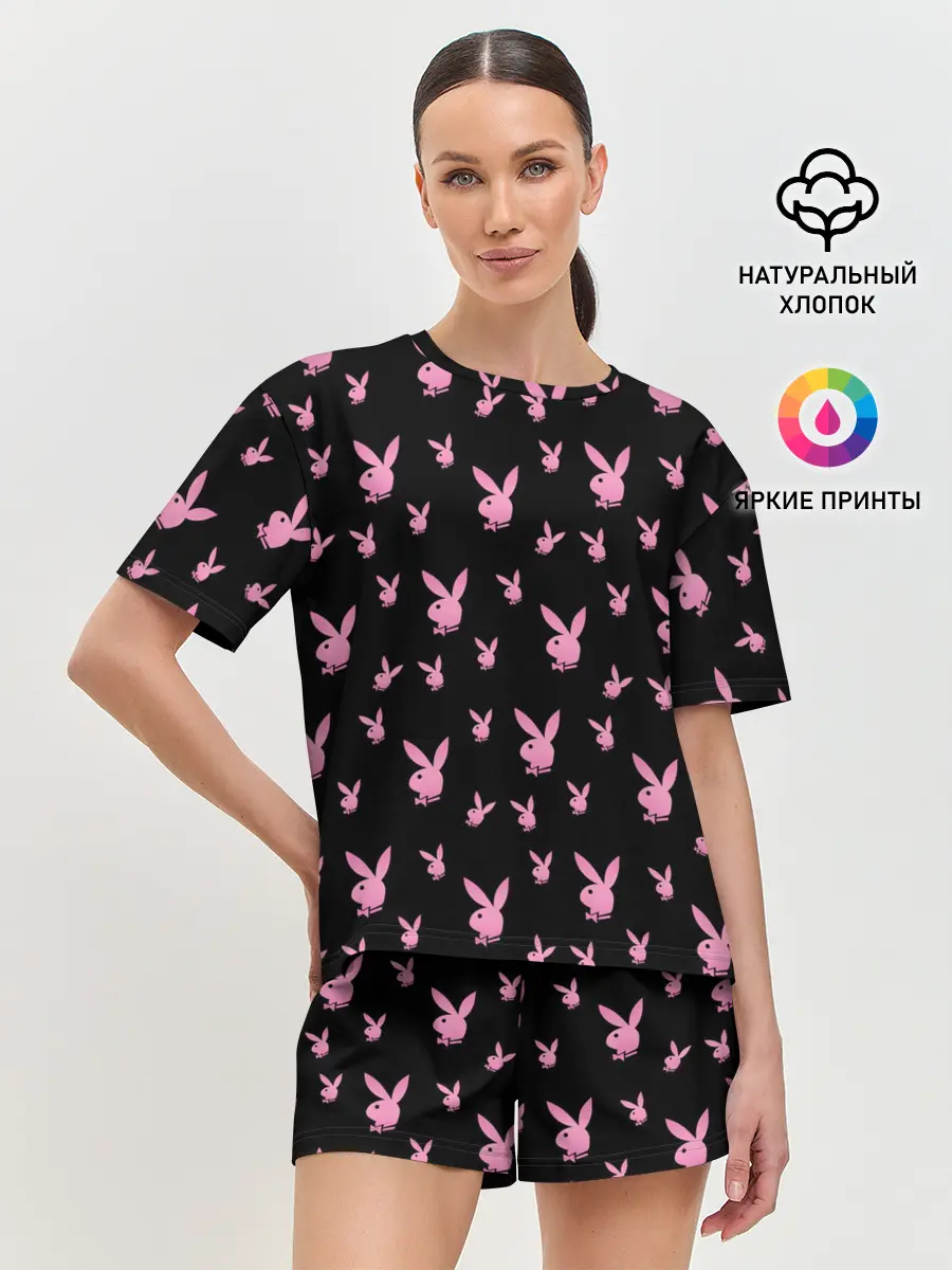 Женская пижама с шортами / Playboy