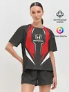 Женская пижама с шортами / Honda Driver team Red