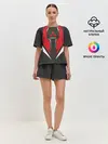 Женская пижама с шортами / Mitsubishi Driver team Red
